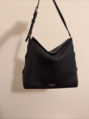 Kate Spade Black Dumpling Large Shoulder Bag